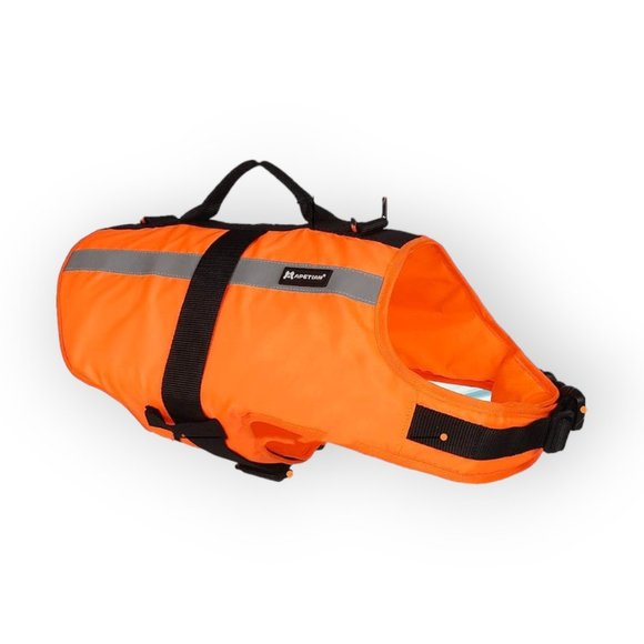 NWT Apetian Dog Life Preserver - Jacket - Vest Medium - Picture 2 of 11